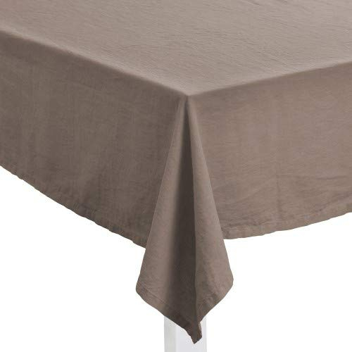 Pichler Tischwäsche Lexa taupe 100 x 100 cm