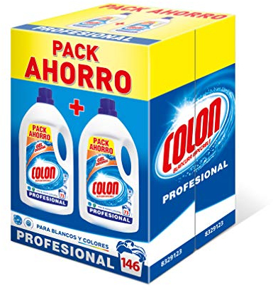 Colon Original Profesional Detergente para la lavadora Líquido, 9.8 l, 146 lavados