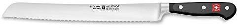 Wüsthof Brotmesser 26 cm, Classic (4151-7), mit Wellenschliff, sehr scharfe Klinge, geschmiedet, rostfreier Edelstahl