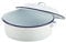 Barmans BYX0B0A6289 Enamel Roaster with Lid, White, 20cm