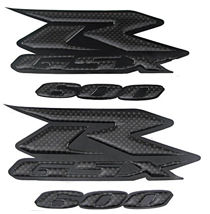 PRO-KODASKIN 3D Carbon GSXR 600 Emblem Aufkleber Decal für Suzuki GSXR600 K5 K6 K7 K8 K9 L1