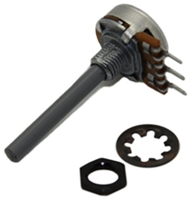 PC16BU-4K7-LIN Potentiometer: axial 1-Drehung 4,7kΩ ±20% 0,25W linear 4mm OMEG