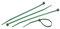 Meister Kabelbinder - Praktisches Set - 50 Stück - grün - 150 x 3,6 mm - Stabiles Nylon - UV-Beständig - Langlebig & robust / Kabelbinder-Set für Bündelgut / Kabelverbinder / 7452150