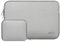 MOSISO Housse pour Ordinateur Portable 13-13,3 Pouces Compatible avec MacBook Air/Pro 13/Pro 14, HP, Dell, ASUS, Lenovo, Laptop Sleeve Néoprène Sac avec Petite Pochette,Gris