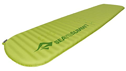 Sea to Summit - Comfort Light Self Inflating Isomatte Regular - rutschfeste Schlafmatte - Delta Core-Technologie - Packsack & Pillow Lock-System - 2,5 Jahreszeiten - Wandern - Green - 650g