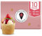 Cornet de crème glacée | 150ml | 62xØ76mm | 10 pièces | Moule à Muffin & Cupcake | Sauces et trempettes
