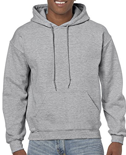 Gildan Heavy Blend Sweat à capuche - Gris - XXX-Large