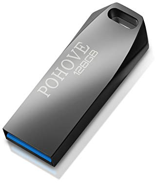 POHOVE USB Stick 128gb 3.0 Flash Drive Pen Drive Memory Stick Speicherstick Waterproof Smartphone Speicher PC Laptop Computer Handy