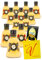12 x Glockenflasche 0,2 L VERPOORTEN ORIGINAL Eierlikör 20%vol Motive: Royal, Classic und Modern Art