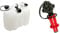 Oregon 562406 Professional Combi-Can, Transparent, 6+3 litres & 562611 Red Safety Spout Combi-Can