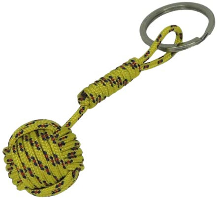 Porte-clés Pomme de Touline jaune