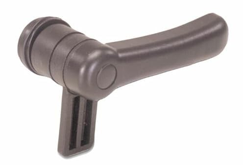 Ama Maniglia Destra per Finestrino Trattore 130 mm – Plastica Robusta, Rotazione con Perno Diametro 38 mm, Sporgenza 58 mm, Made in Italy