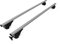 OMAC Dachträger Gepäckträger kompatibel mit Nissan Qashqai J11 2014-2021 Grundträger Metall Grau