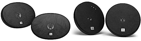 JBL Stage1 9631 - Ensemble Haut Parleur à 3 Voies de Harman Kardon - Enceinte Voiture de 300 Watts Boîte Ovale 6 x 9 & Stage1 621 - Ensemble d'enceintes de Voiture 2 Voies de Harman Kardon