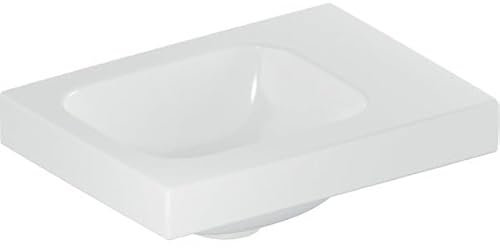Geberit Handwaschbecken iCon Light 38x28cm, o. Hahnl., ohne Überlauf, weiß
