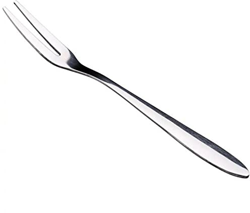 1-teilig Serviergabel Set, 13.3 Cm, Vorlegegabel Aufschnittgabel, Edelstahl Poliert Spülmaschinengeeignet Gabel Zum Servieren Von Fleisch, Wurst Und Käse Mit 2 Zinken Für Cocktail-Aperitif-Dessert