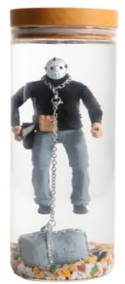 Joselin Voorhees-Lampen, Voorhees-Wasserlampen, Horror-Lampen, Horrorfilm-Merchandise, Horror-Sammler-Wasserlampen