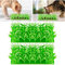 Silikon-Grasmatte Für Katzen - Grünes Gras Silikon Slow Food Matte | Schnüffel Matte Für Katzen | Futter Matte Für Katzen | Katzen Grasmatte Für Hauskatzen | Grasmatte Futterspielzeug Anti-Schlucken G