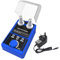 Spark Plug Tester 2 Holes, Automotive Engine Ignition Coil Tester 0-6000rpm Adjustable Working Frequency Car Spark Plug Gap Tool with Protective Cover