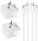 for Iphone 16 15 Charger Plug,2Pcs USBC Charger Cable and Plug with 2m USB C Charging Cable,Compatible with Iphone 16 15 Pro/Pro Max, Compatible with Ipad Air Charger,I pad 10th, I pad Charger USB C