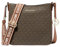 Michael Kors Jet Set Travel Small Signature Logo Crossbody Messenger Bag Brown