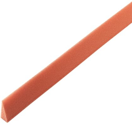 BTS Kehldichtstreifen, 25 x 50 x 1000 mm, Selbstklebend, Witterungsbeständig, für Kehlblech und Dachfenster (50 Stück) (rot)