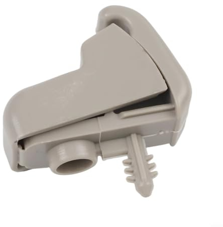 Staffa parasole 735344980 per Fiat e Alfa Romeo 147, costruzione ABS, supporto di ricambio per aletta parasole auto e supporto