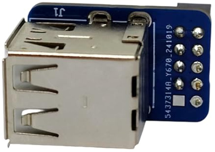 Wkldjf Computer Mainboard, 9-polige Prozessorplatine mit doppelter USB Version, Häfen für Externe Anschlüsse, USB Anschluss, Prozessorplatine