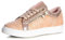 topschuhe24 1148 Damen Sneaker Turnschuhe Metallic Halbschuhe Plateau, Größe:39 EU, Farbe:Rosa