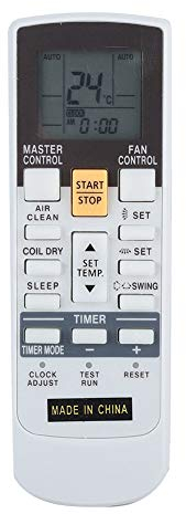 Vbestlife Control Remoto Inteligente Mando a Distancia de Aire Acondicionado para Fujitsu AR-RY12 AR-RY13