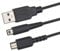 2 in 1 Charging Charger Cord Cable For Nintendo 3DS / DS Lite / DSi / Dsi LL/XL