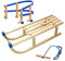 Colint Schlitten 100 Rodel Davos Lehne Leine Holzschlitten Rodelschlitten Wow