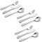 Joyfair 9 Pieces Kids Cutlery Set, Stainless Steel Child Eating Utensils Set, Children Flatware Silverware Include 3 Forks, 3 Spoons, 3 Safe Knives, Hammered Design & Healthy, Dishwasher Safe