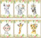 KEYRANKE 6er Diamond Painting Kinder Tiere Set mädchen Erwachsene Tiere 5D DIY Diamant Malerei Kinder Erwachsene Daiments Painting Bilder für Home Wall Décor (30×40cm)