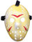 Jason Horror Monster Maske Karneval Film Vorhees Torwart Hockey Halloween Accessoires Kostüm Verkleidung Erwachsener Maske weiß gruselig ekelerregend Latex klassisch unheimlich realistisch