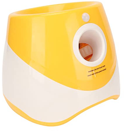 Kufoo Lanceur de Balles Automatique pour Chiens, Batterie Rechargeable USB 2200mah, Jouet Interactif pour Chiens avec 3 Balles de Tennis de 2 Pouces, pour L'extérieur et L'intérieur.