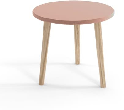 Bettso-Bücherregal, Standregal, freistehendes Aufbewahrungsregal, Raumteiler, Büroregal Aktenregal, 4 Fächer,46x180x32 cm-Ikon (Rosa)