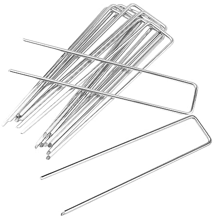 Nägel für den Garten, Bodenanker in U-Form, Befestigungsnägel, Stoff, Unkraut, Landschaft, Stoff, Netzstoff