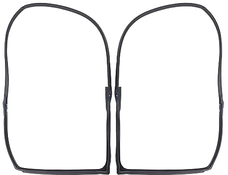 QUARKZMAN Anteriore Porta Paraspruzzi Guarnizione Sigillo per Jeep Wrangler No.55395274AW
