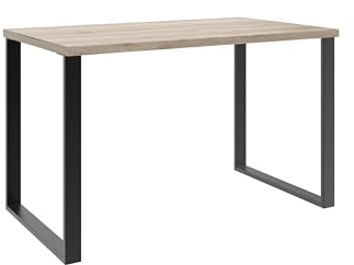 möbelando Schreibtisch >Home Desk< in San Remo Eiche Nachbildung - 120x75x70cm (BxHxT)