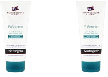 Neutrogena Norwegische Formel Fußpflege, Feuchtigkeitscreme die Hornhaut vorbeugt, 100ml (Packung mit 2)
