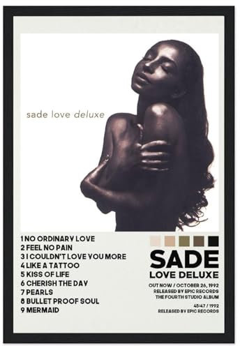 ceok Sade Poster Love Deluxe Moive Poster Wandkunst Dekor Druck Bild Gemälde für Wohnzimmer Schlafzimmer Dekoration 20 x 30 cm Stil