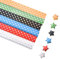 URROMA Origami-Sterne-Papier, 540 St點k, 6 Farben, gl鋘zende Punkte, niedliche Faltstreifen, Verpackung, DIY-Papier, Stern-Papier, Faltstreifen f黵 Sterne, Origami, Gl點kssterne, zum Basteln, Basteln