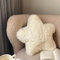 Ueiwffzo Kissen Kinder Kuschelkissen - Flauschiges Kuschelkissen - Handgenäht Kinder Kuschelkissen - Deko Kissen Kinderzimmer - Kuschelkissen (Stern 50 * 55cm)
