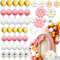 JeVenis Groovy Cake Toppers Boho Hippie Daisy Flower Cake Decoration Party Decorations Girl Birthday Party Boho Groovy Party Supplies