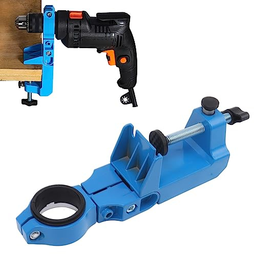 Soporte de taladro de mesa, soporte de montaje ajustable de 360 grados, soporte de mesa para carpinteros