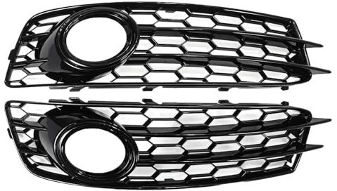 1 paio di griglie a nido d'ape for fendinebbia paraurti anteriore auto compatibili for Audi A3 8P S-Line 2009-2012