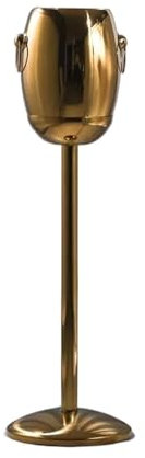 lskdnrufh Seau à Glace sur Pied en Acier Inoxydable, Seau à vin, Seau à Glace à Champagne for vin, bière, KTV, Club, Bar, Barbecue, fête, Mariage, Ensemble de Seau à Glace et Support de Seau à Glace