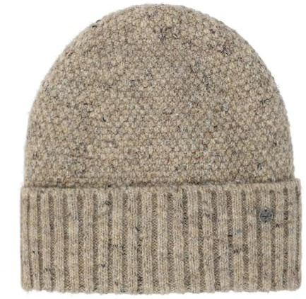 Eisglut Damen Beanie gestrickte Wintermütze mit Fleecefutter Madital