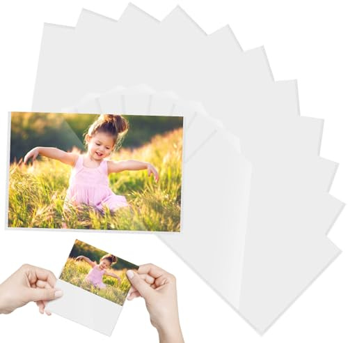 12 Pack Magnetic Photo Frames for Fridge 4x6 Inch Write-On White Picture Frame Sleeves, Personalised Clear PVC Photo Magnets for Refrigerator Locker Home Office Display